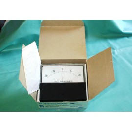 Yokogawa Panel Meter 255325ECNG, 20-0-20 DC Amps, Cal. ES=50-0-50 mvdc