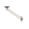 Cabinet Lid Stay with Guide Slot Nickel Plated Left Handed