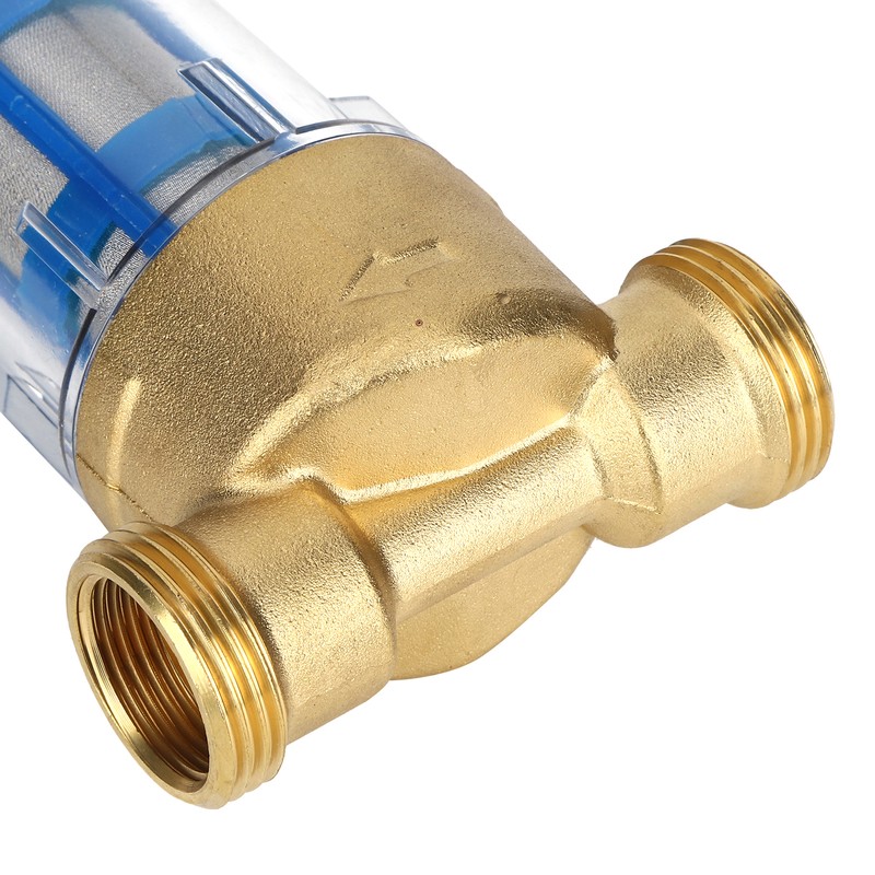 Reusable Spin Down Sediment Water Filter G1 MNPT G3/4 FNPT