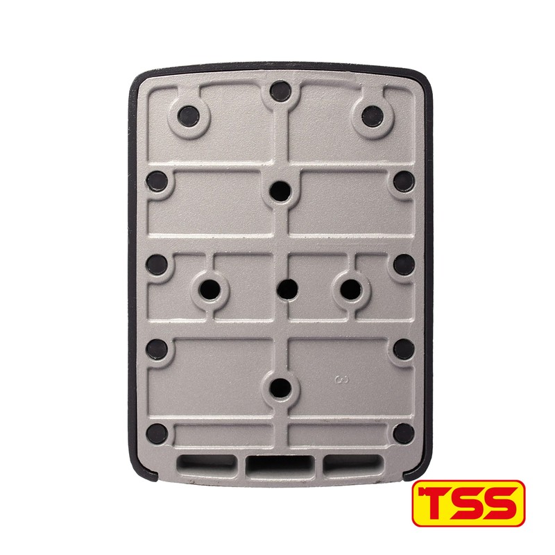 TSS Medium Size Wall Mounted Key Safe 4 Wheel Combination