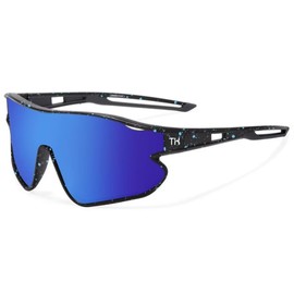 Kids Sunglasses, Youth Polarized Baseball Sports Sunglasses, Kids Softball Sunglasses for Boys Girls, UV400 Protection Youth Kids Sunglasses for Cycling Golfing(RY06)