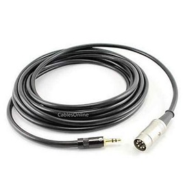 CablesOnline 15ft 7-Pin Din Male to 3.5mm(1/8in) Stereo Male Professional Premium Grade Audio Cable for Bang & Olufsen, Naim, Quad...Stereo Systems (BO-815N)