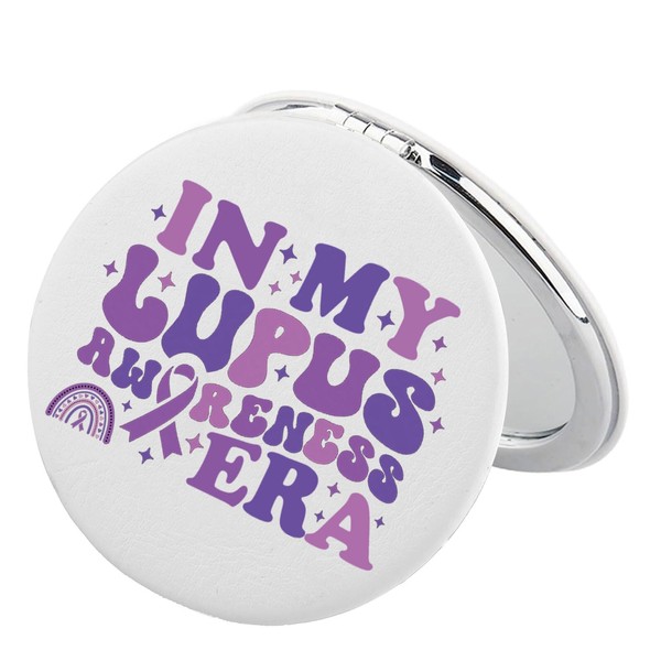 BEKECH Lupus Awareness Gifts in My Lupus Awareness Ear Compact
