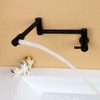 -Taps,Faucets,Kitchen Retro Nostalgia Kitchen Sink Faucet,Wall Mount Tap Folding Pot