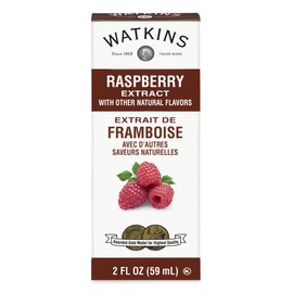 Watkins Raspberry Extract with Other Natural Flavors, 2 oz. Bottles, Pack of 6 (Packaging May Vary)
