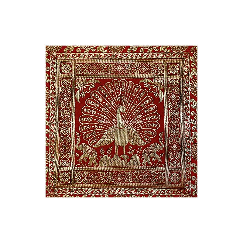 Stylo Culture Ethnic Brocade Couch Lounge Scatter Cushion Covers 16x16