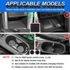 YUJIANQ Cup Holder Inserts for Toyota Corolla Cross 2022 2023