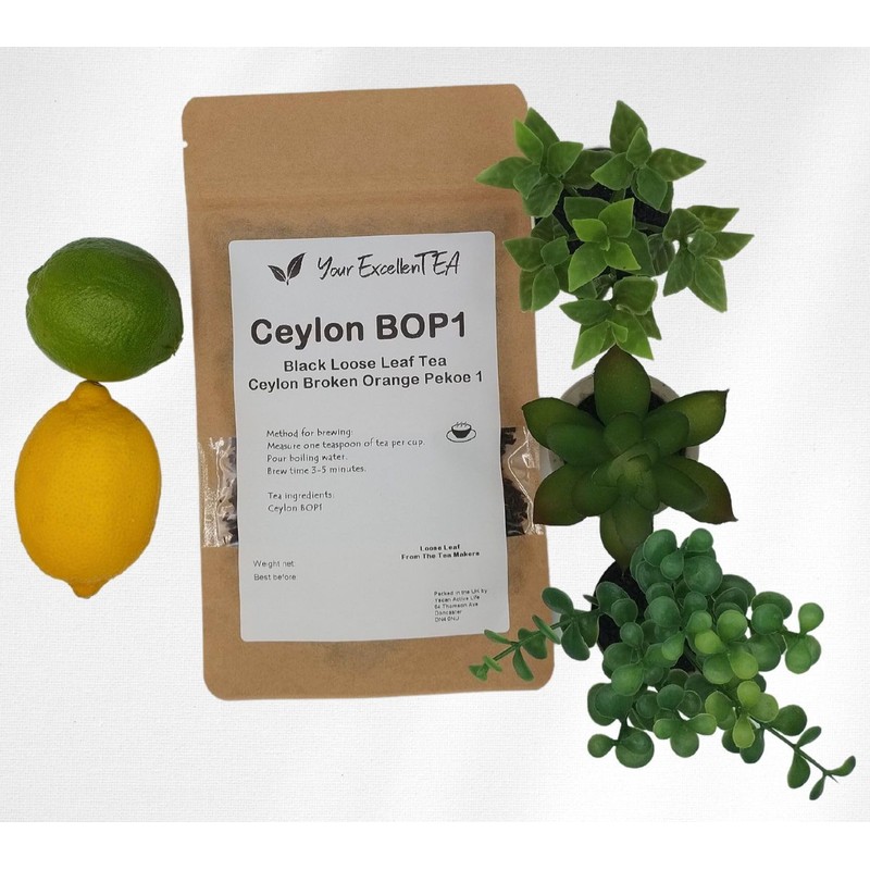 Your ExcellenTEA - Ceylon BOP1 Black Loose Leaf Tea Broken