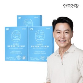 Anguk Health iMega Dual Supercritical rTG Omega 3 3 boxes (3 months supply), 30 tablets / 안국건강 아이메가 듀얼초임계 rTG 오메가3 3박스 (3개월분), 30정