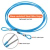 PACETAP Jump Rope, Adjustable Steel Wire Skipping Rope, Workout for