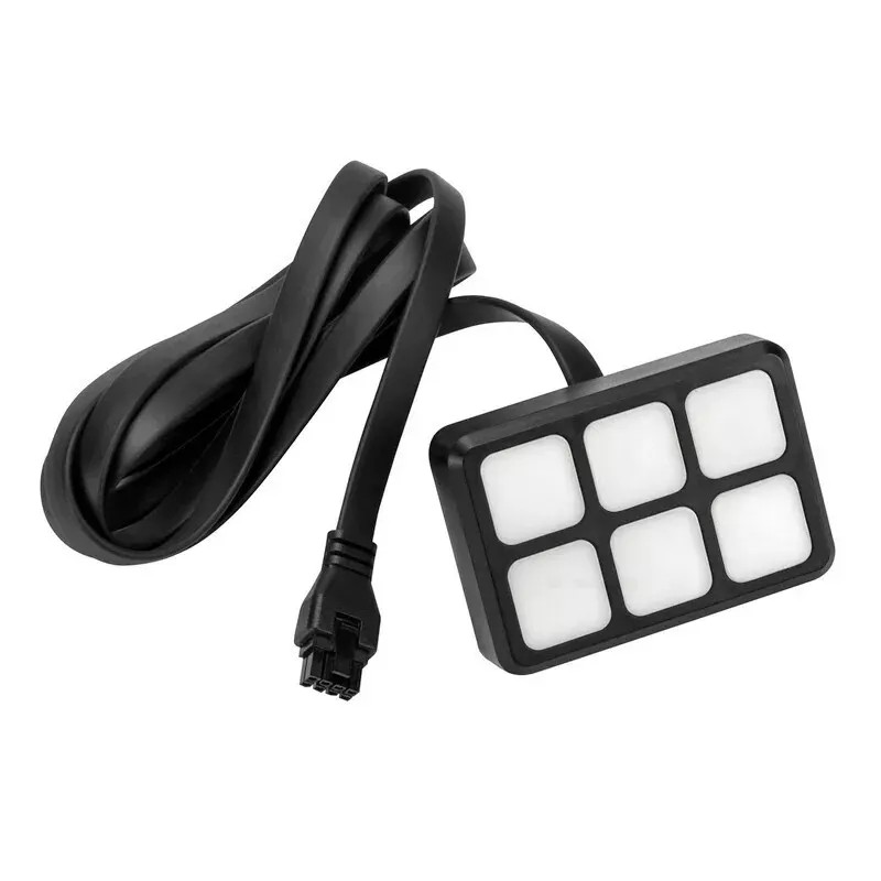 Pilot Automotive 6 Gang Universal LED Switch Panel System Push