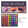 Paleta Sombras Sombras Maquillaje 48 Tonos Multicolor Ucanbe Exotic Flavor