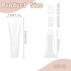 SZHENGSHAN Lip Gloss Squeeze Tubes, 10 Clear 8ml Soft Squeezable