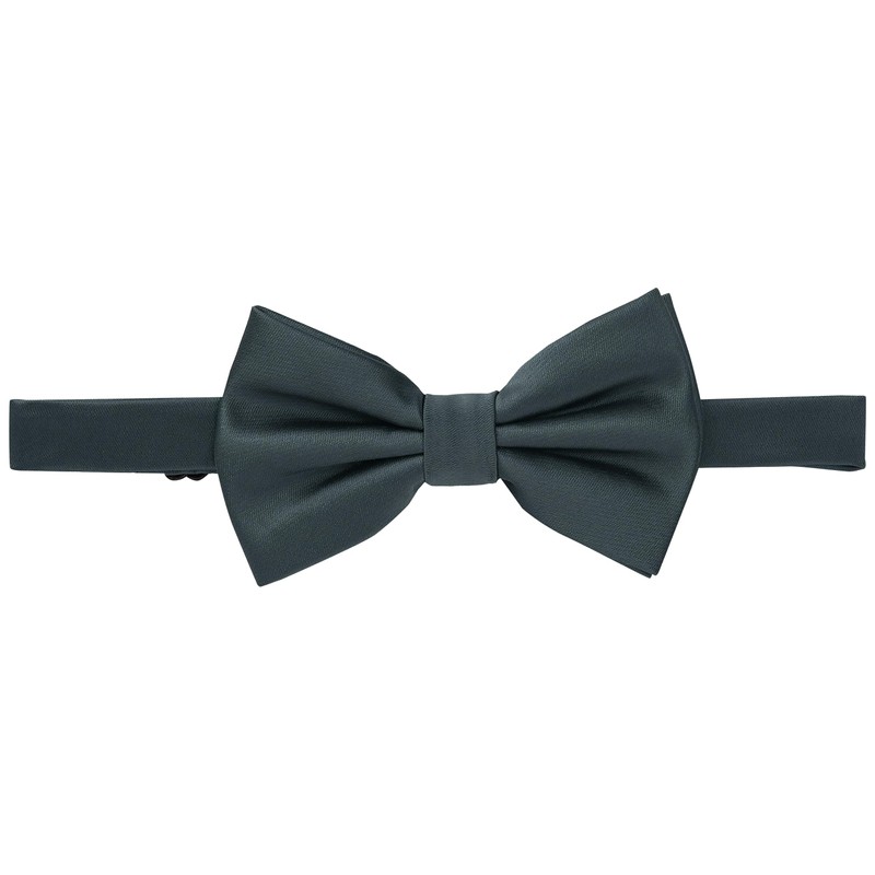 DonDon Men's Handmade Silk Look Bow Tie 12 x 6