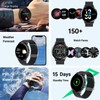 HOAIYO Smart Watches for Women Men (Call Receive/Dial), 1.5" Smartwatch
