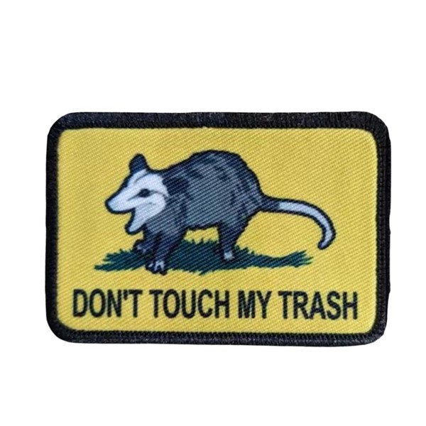 Patch Velcro "Don't Touch My Trash" Military Patches Mouse Patches