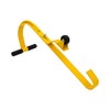 1 Single Zinc-Plated Steel Ladder Roof Hook with Wheel Replacement