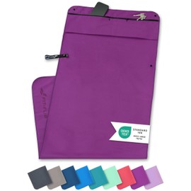 Fit Flip 3-Piece Towel Set with Zip Pocket + Magnetic Clip + Extra Sports Towel, Multifunctional Towel
