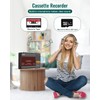 SEMIER Small Cassette Tape Player, USB C or SD Card