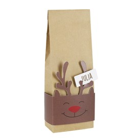 Herz & Heim® Fruit tea berry dance with reindeer bandole/small item for Christmas