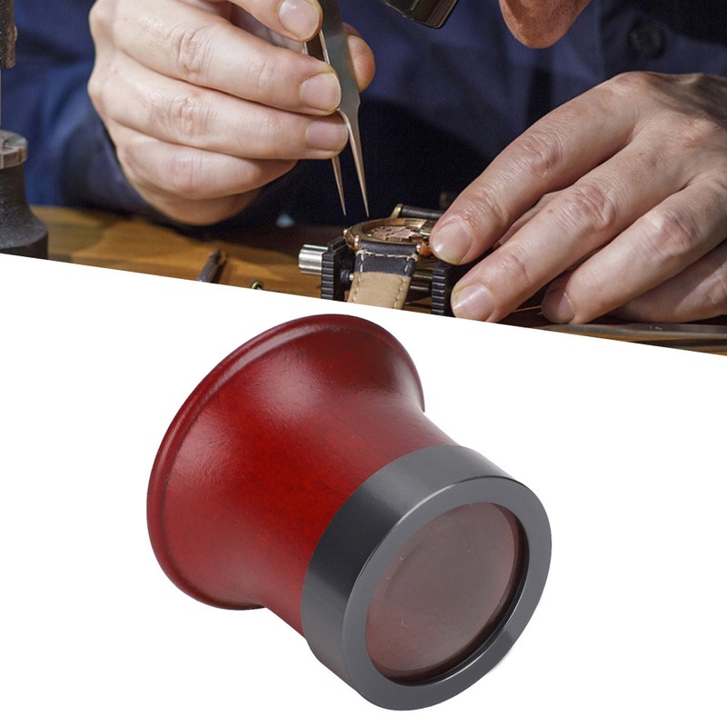 Watch Repairing Magnifying Glass Loupe Watch Repairing Tool for Watchmakers10X