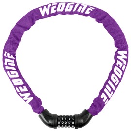 Bike Lock with Numbers and high Security Level, Bike Chain Lock, Bicycle Locks, 5 Digit Combination Lock for Bike, Bicycle, Scooter, Motorcycle, Door, Gate, Fence