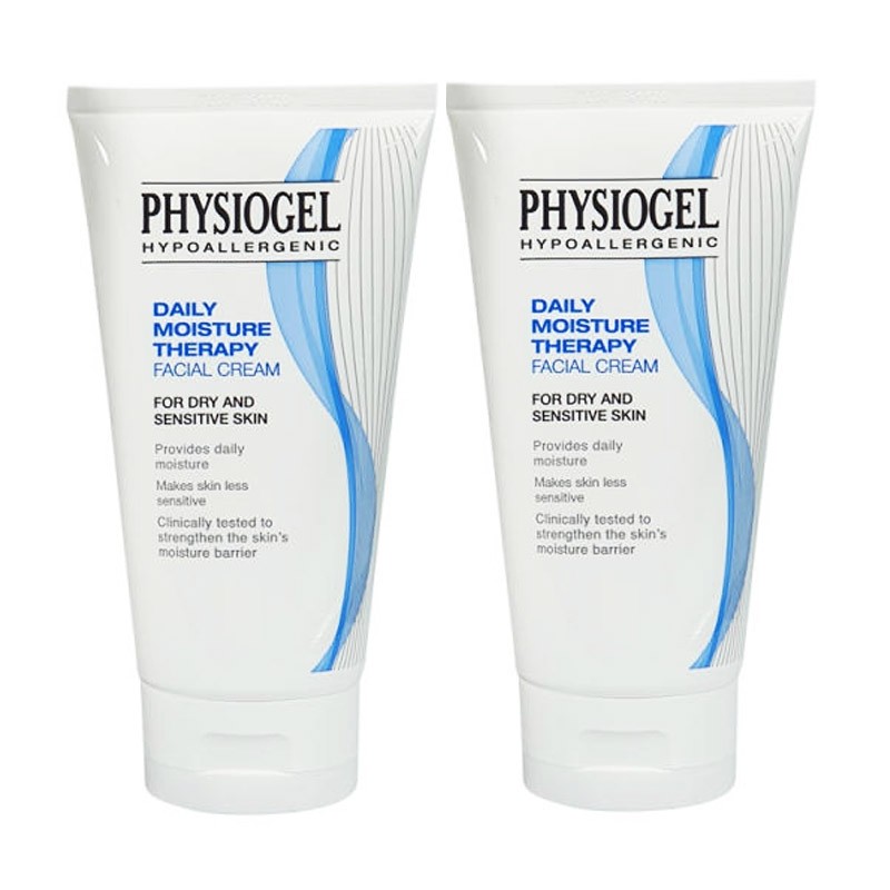 NEW Physiogel Facial Cream 150ml x2 Daily Moisture Therapy /
