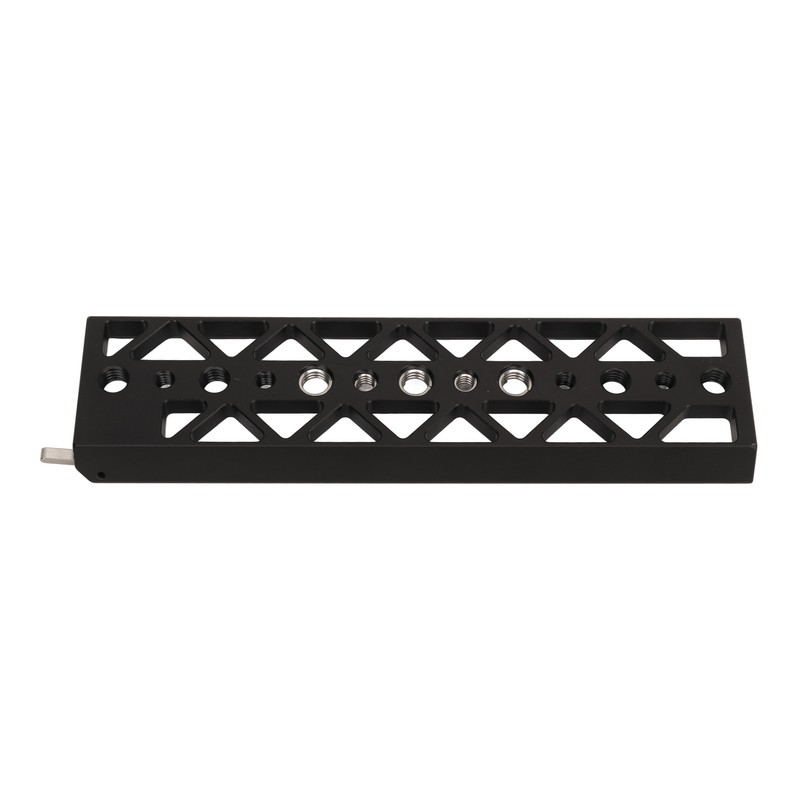 Dovetail Plate for Arca 8in 1/4 3/8 Threaded Holes Aluminum