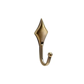 Speedy Products Diamond Tie Back Hooks Pk2 antique brass
