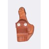 Bianchi, 3S Pistol Pocket Leather Holster, Plain Tan, Size 02,