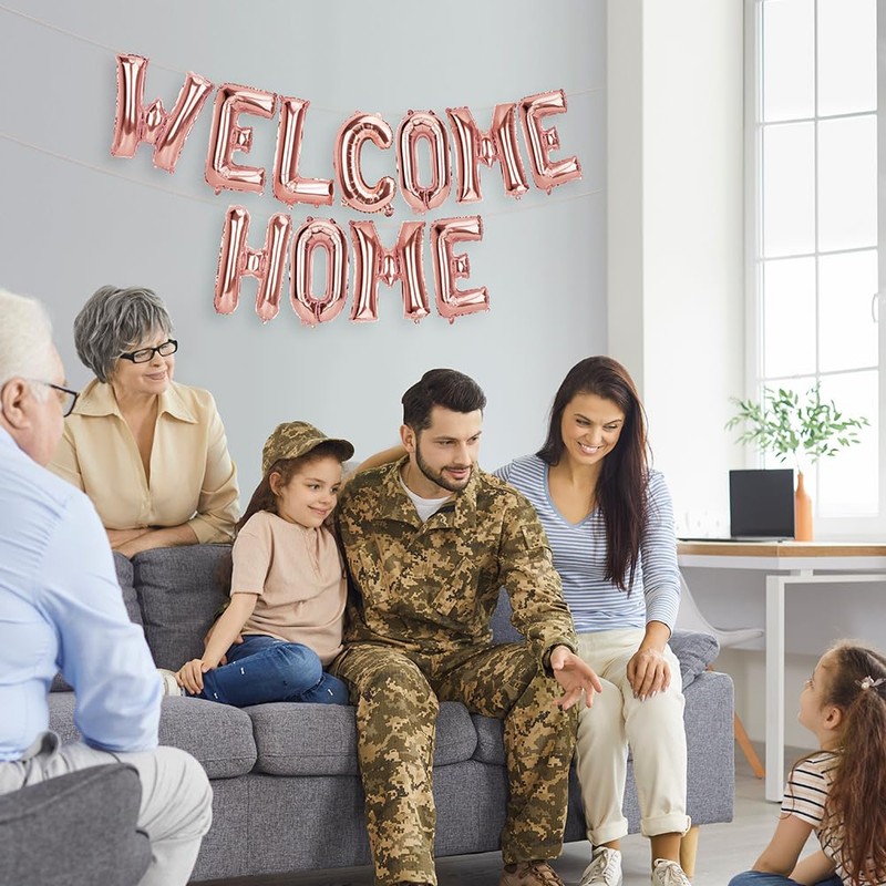 Welcome Home Decorations Welcome Home Balloons Welcome Home Sign Welcome