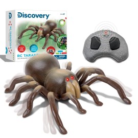 Discovery RC Tarantula Spider Remote Control Toy with Glowing Eyes for Kids