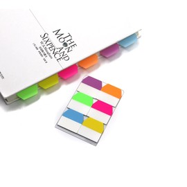 1440 Pcs Sticky Index Tabs Flags Set - with PET Base Cards | 2.9x2.3cm Writable Sticky Notes & 9x6cm Organiser Cards for Books, Revision, Office Filing & Study Notes ﻿