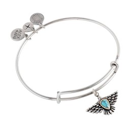 Alex and Ani Turquoise Eagle Charm Bangle