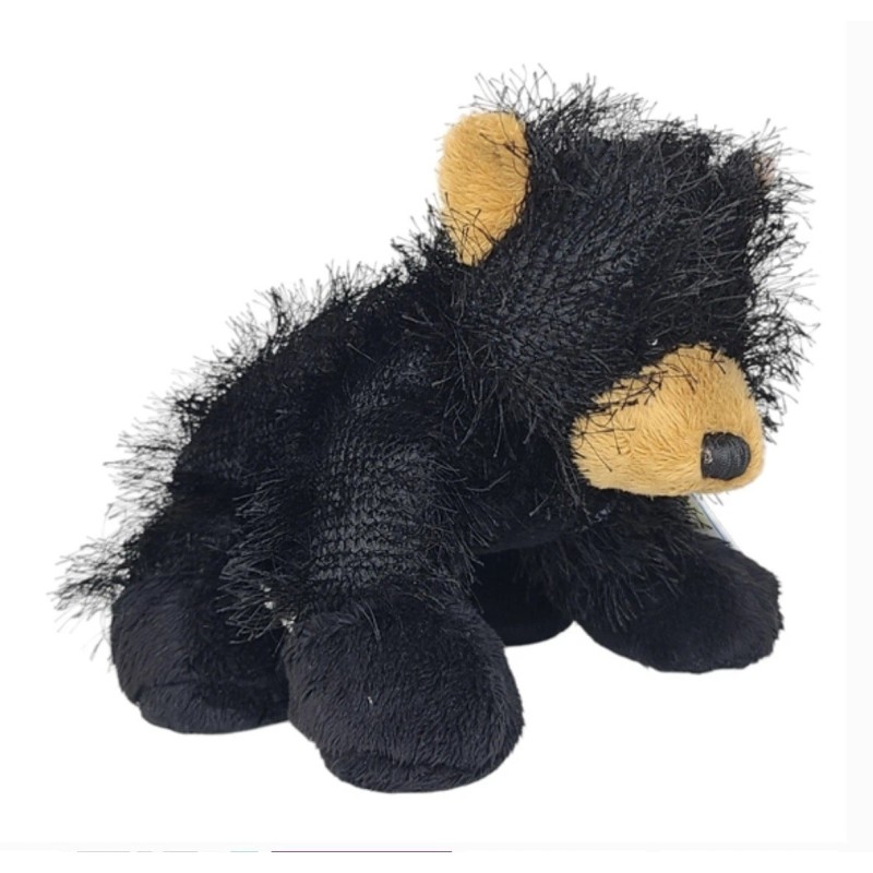 Ganz Retired Black Bear Plush HM004 WebKinz & Lil'Kinz Collectible