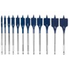 BOSCH DSB5012 12-Piece Assorted Set Daredevil Spade Bits, 1/4 in.