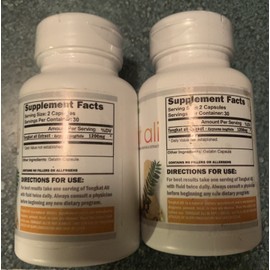 VHNutrition 2- Tongkat Extract 1200 mg 60 Capsules Hormone Support VHNutrition Exp 11/25