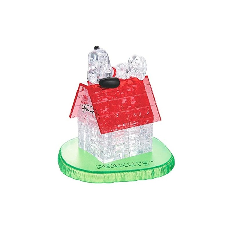 HCM "Snoopy House Crystal Puzzle (50-Piece, Multi-Colour)