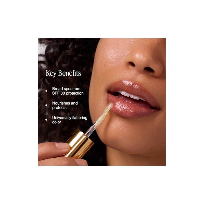 COOLA Organic Liplux Lip Oil y brillo de labios protector