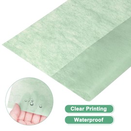 M METERXITY 114 Sheet Korean Cotton Wrapping Flower Paper - Floral Wrapping Paper Waterproof Bouquet Wrapping Paper Apply to Gift Packaging(11.8x11.8inches, Green+Pink+Nude)