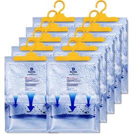 Dry & Dry 10 Pack[14 OZ] Premium Moisture Absorbers for Home, Basement & Bedroom - Small Dehumidifiers