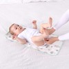 2Pcs Diaper Changing Pad Soft Cotton Waterproof Baby Changing Pad