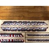 Mongoose OLD MID SCHOOL MONGOOSE VILLAIN COMPLETE STICKER DECAL SET