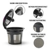 i Cafilas 6 Reusable K Coffee Capsules Filters for K