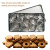 30Pcs Mini Cookie Cutters Set,Small Stainless Steel Cookie Cutters, Ten