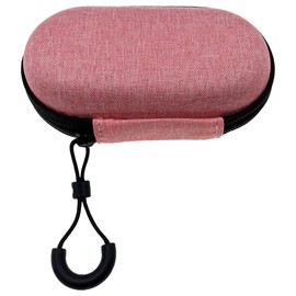 LeoTube Holder Travel Case for Asthma Inhaler, Compact Case for Handy Inhaler for Adults and Kids (Case Only) (Pink)