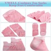 VWELL Womens Toe Socks Coolmax Running Five Finger Socks Athletic