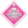 Little Princess on Board Sign, Baby on Board Sign for