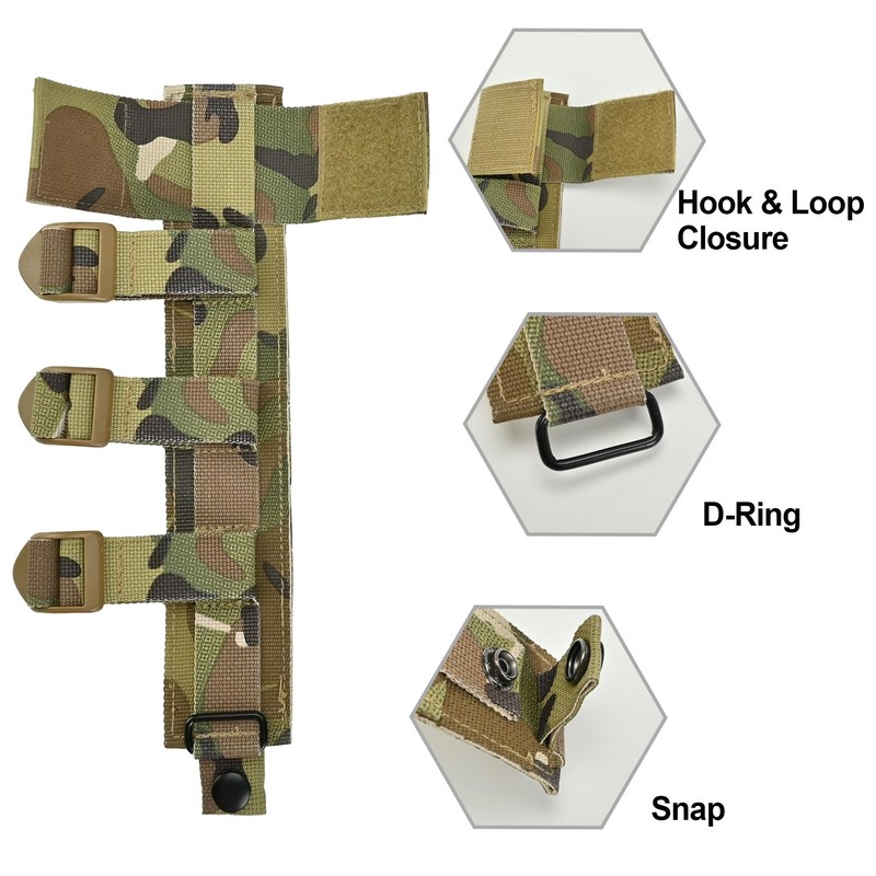 Tactical Molle Tool Holder,Sozothy Molle Hatchet Axe Holder,Knife Sheath Adapter