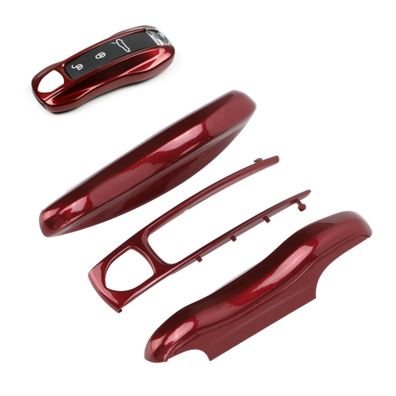 Car Remote Control Key Protective Cover 3 Parts Replacement for
